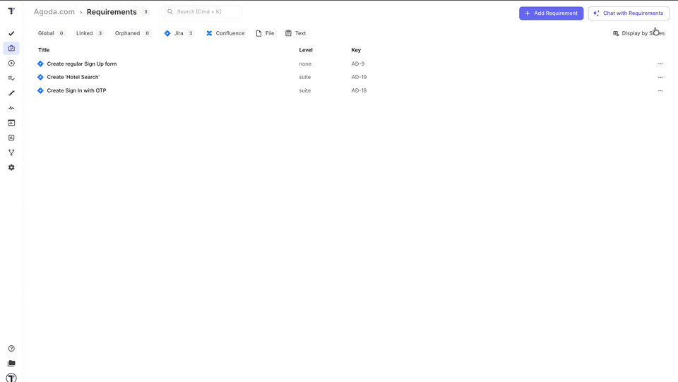 Testomat.io - Chat with Requirements